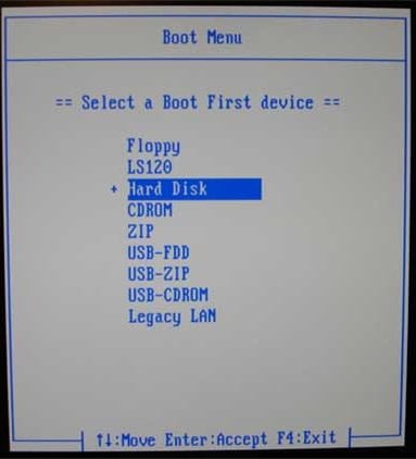 Hướng dẫn cài windows 7 bằng USB từ A tới Z cực kỳ đơn giản Boot_harddisk